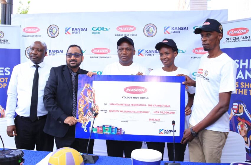  Plascon partners with She Cranes ahead of Commonwealth Games
