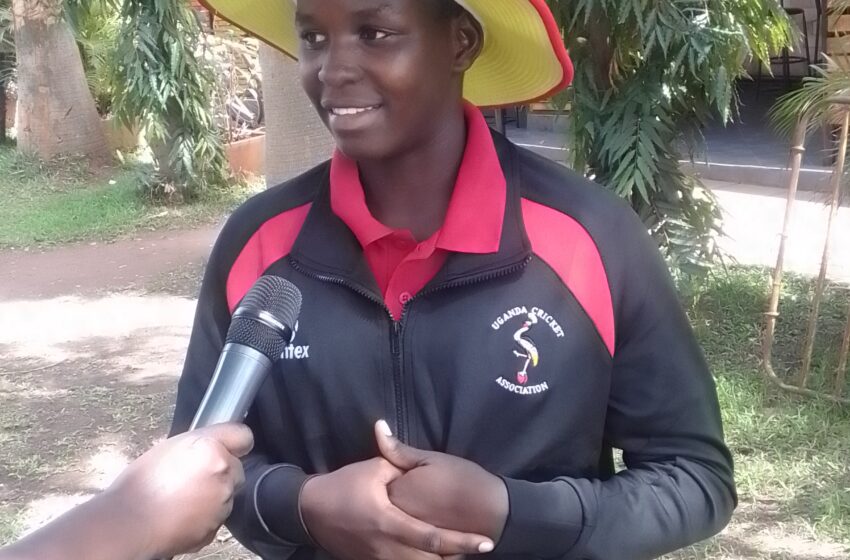  PLE Candidate in Uganda U-19 Women Cricket Team to Botswana.